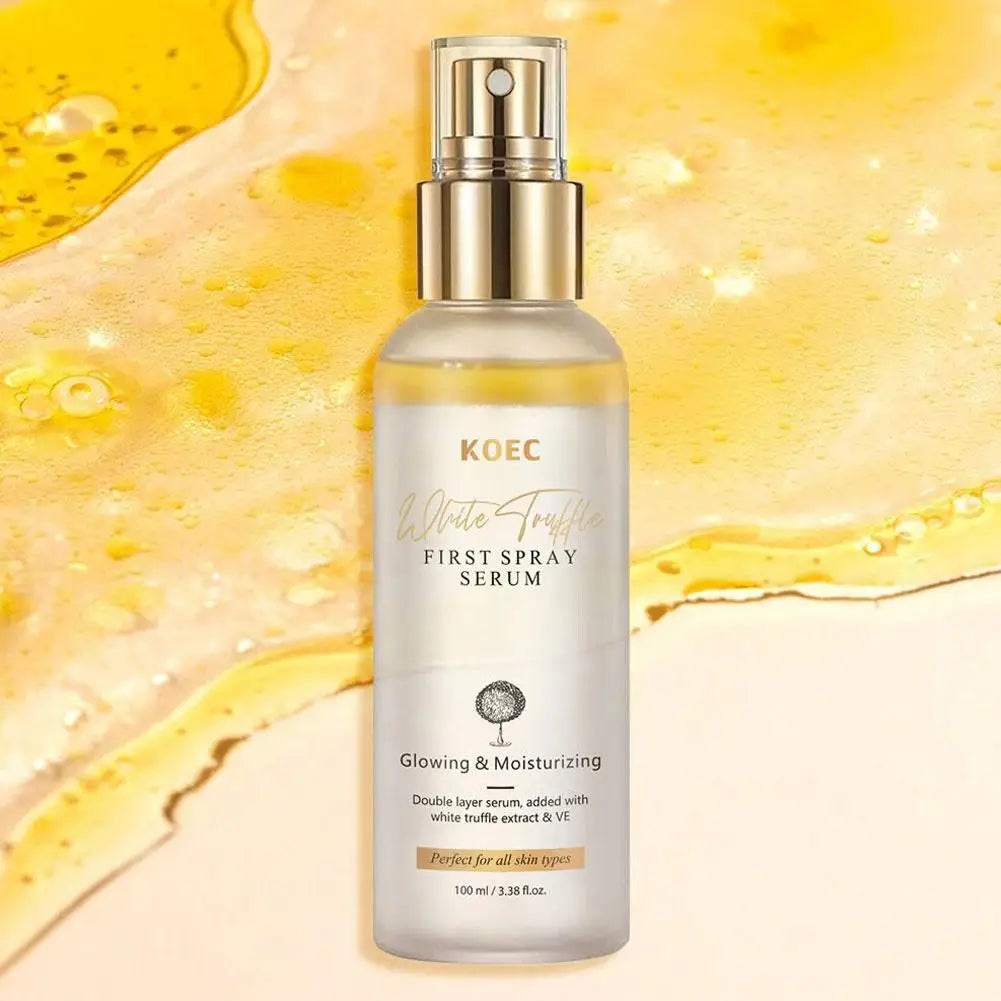 Korean KOEC Original White Truffle Extract First Spray Facial Serum Antioxidant Face Glowing Essence Portable Skincare Makeup