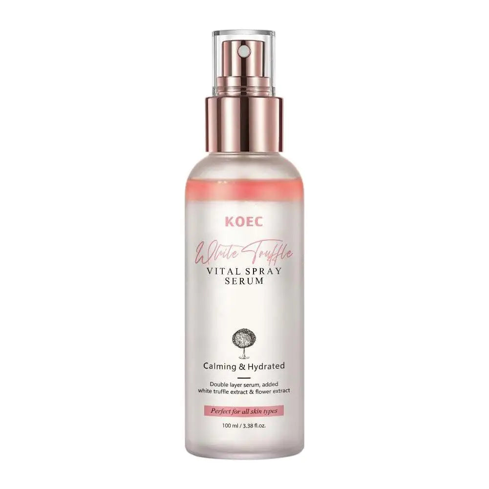 Korean KOEC Original White Truffle Extract First Spray Facial Serum Antioxidant Face Glowing Essence Portable Skincare Makeup